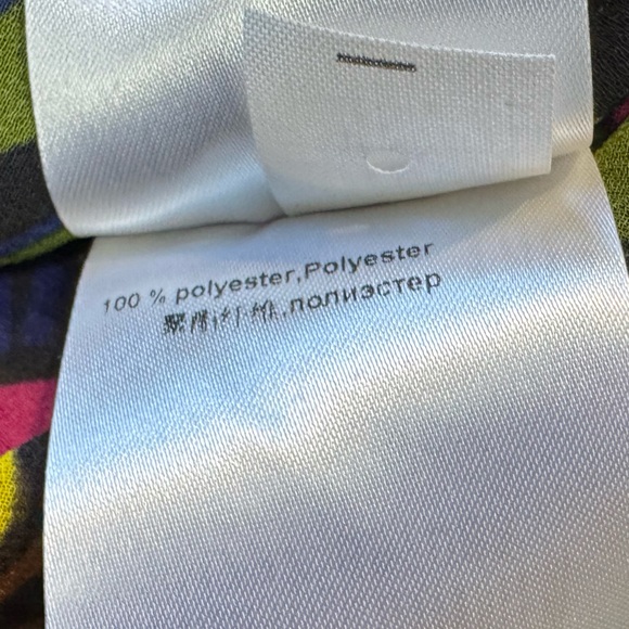 MARC CAIN Voile Blouse in Black Jungle Print Sz N2 / US 4 - Picture 10 of 11